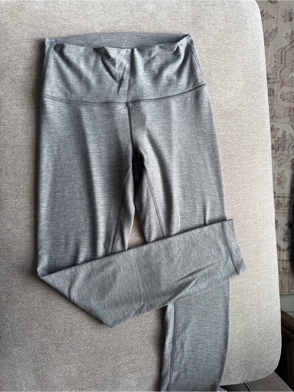 lululemon athletica Gray High-Waist Performance Leggings